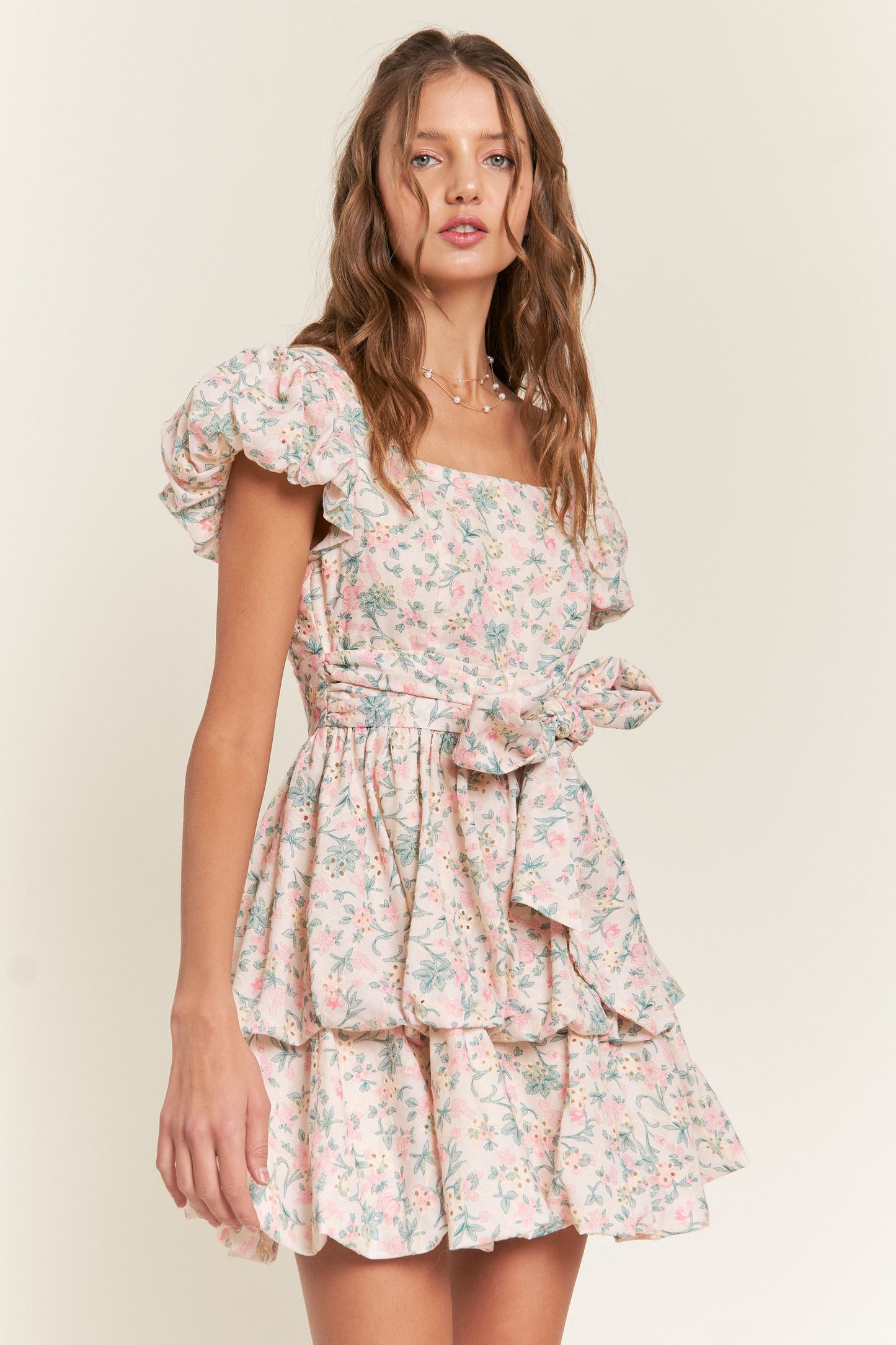 Chelsea Floral Bow Dress (FINAL SALE)