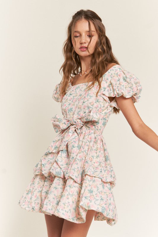 Chelsea Floral Bow Dress (FINAL SALE)