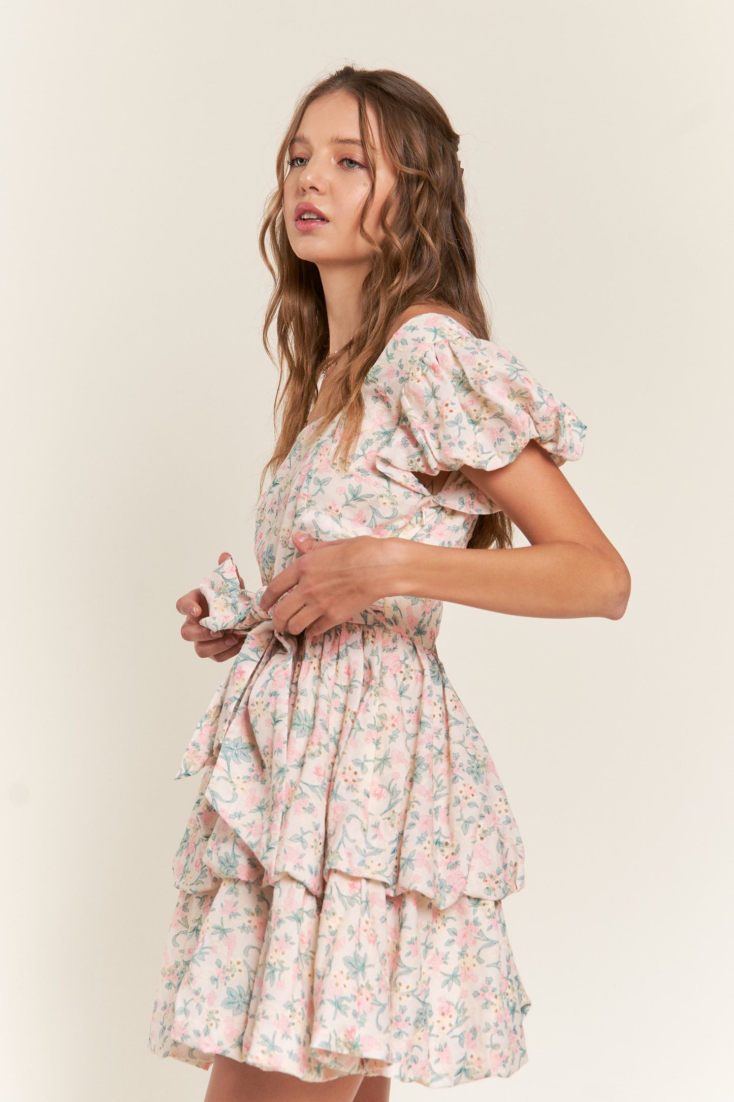 Chelsea Floral Bow Dress (FINAL SALE)