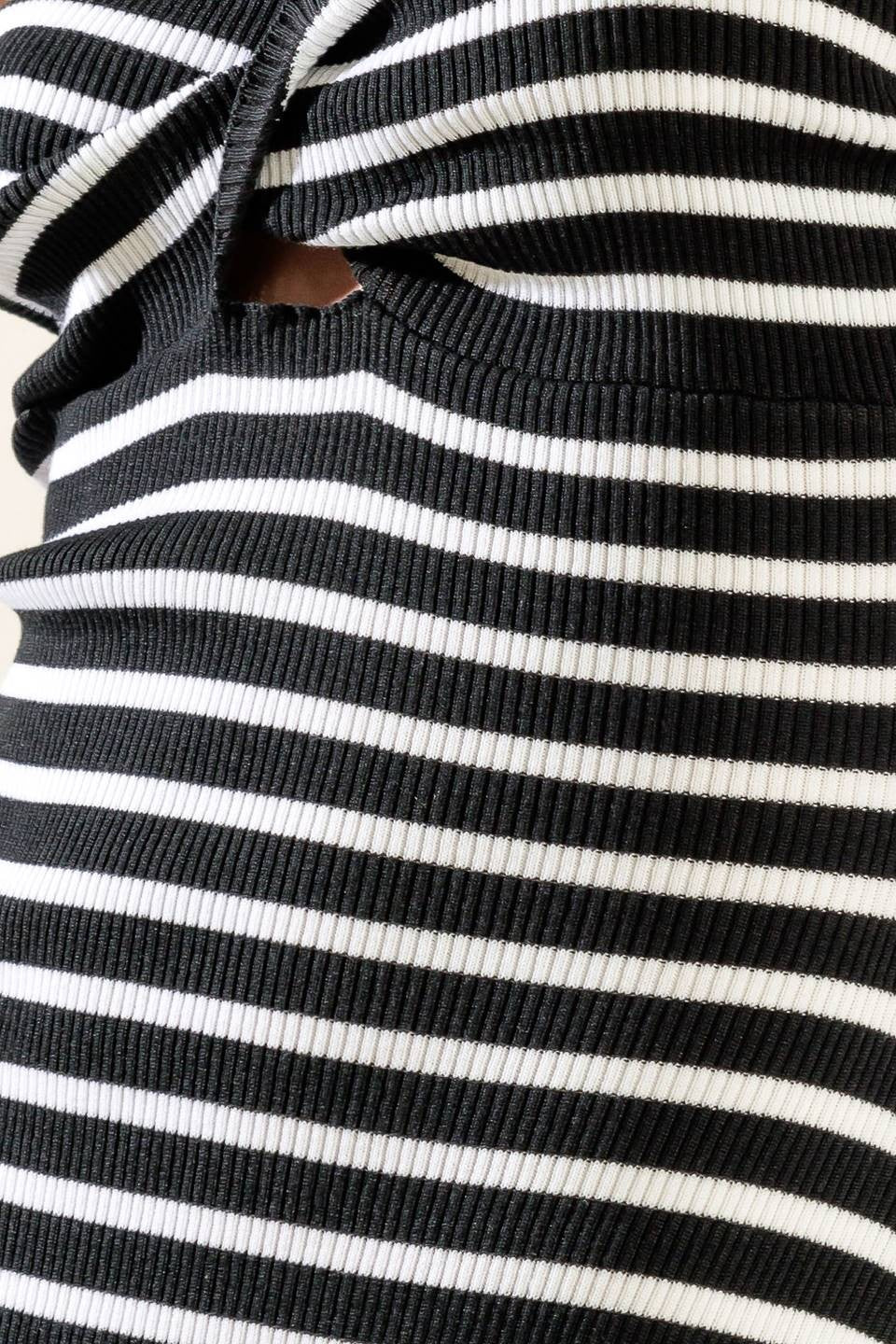 Kimber Striped Midi Strapless Dress (FINAL SALE)