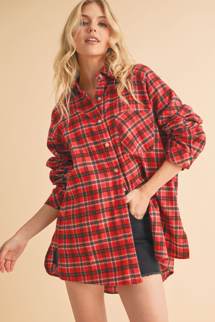 Cozy Christmas Cutie Flannel