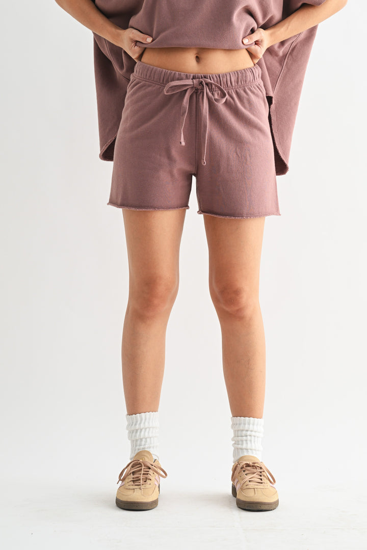 All Day Lounge Luxury Shorts | Rose Taupe
