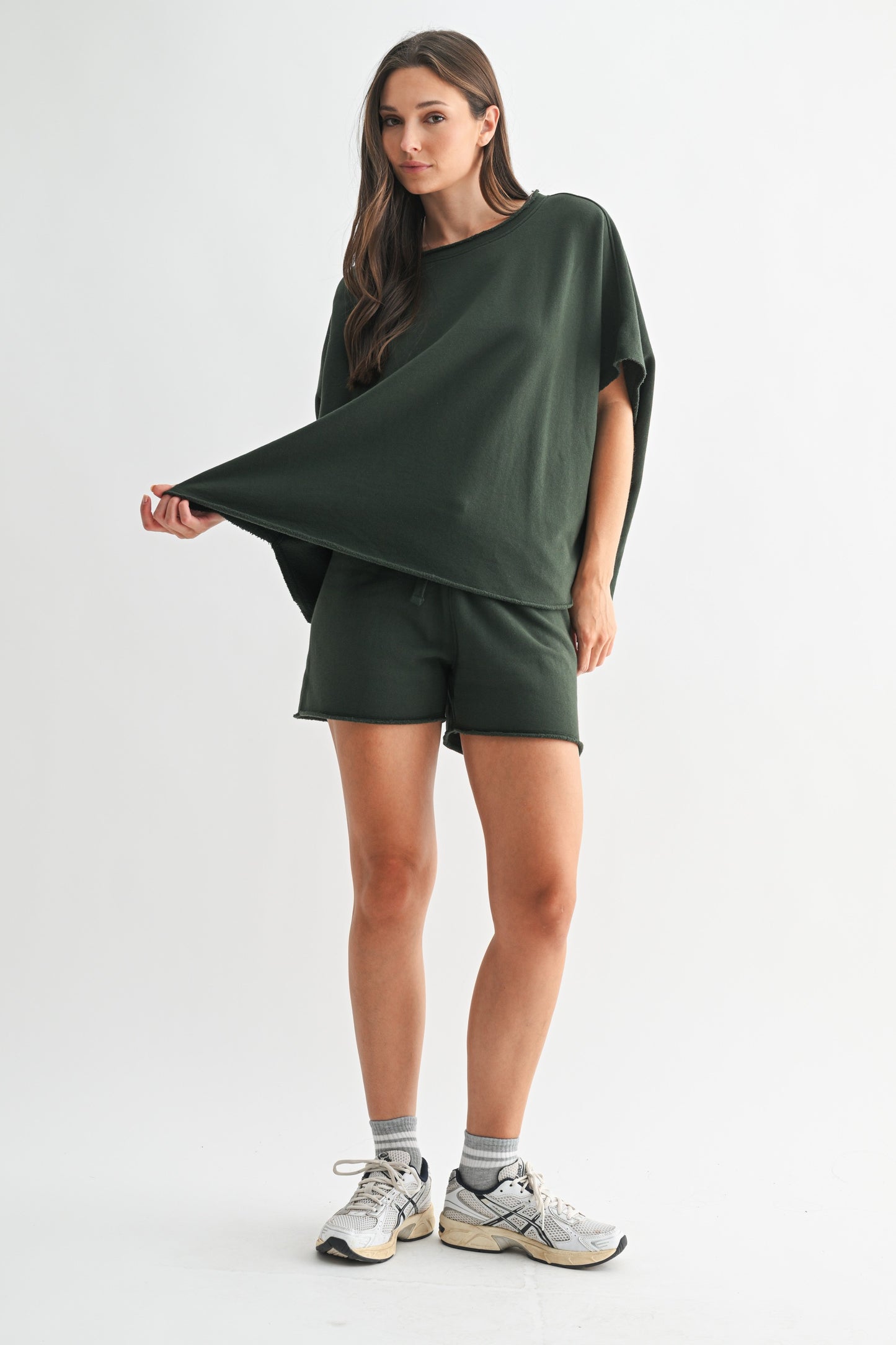All Day Lounge Luxury Top | Deep Forest