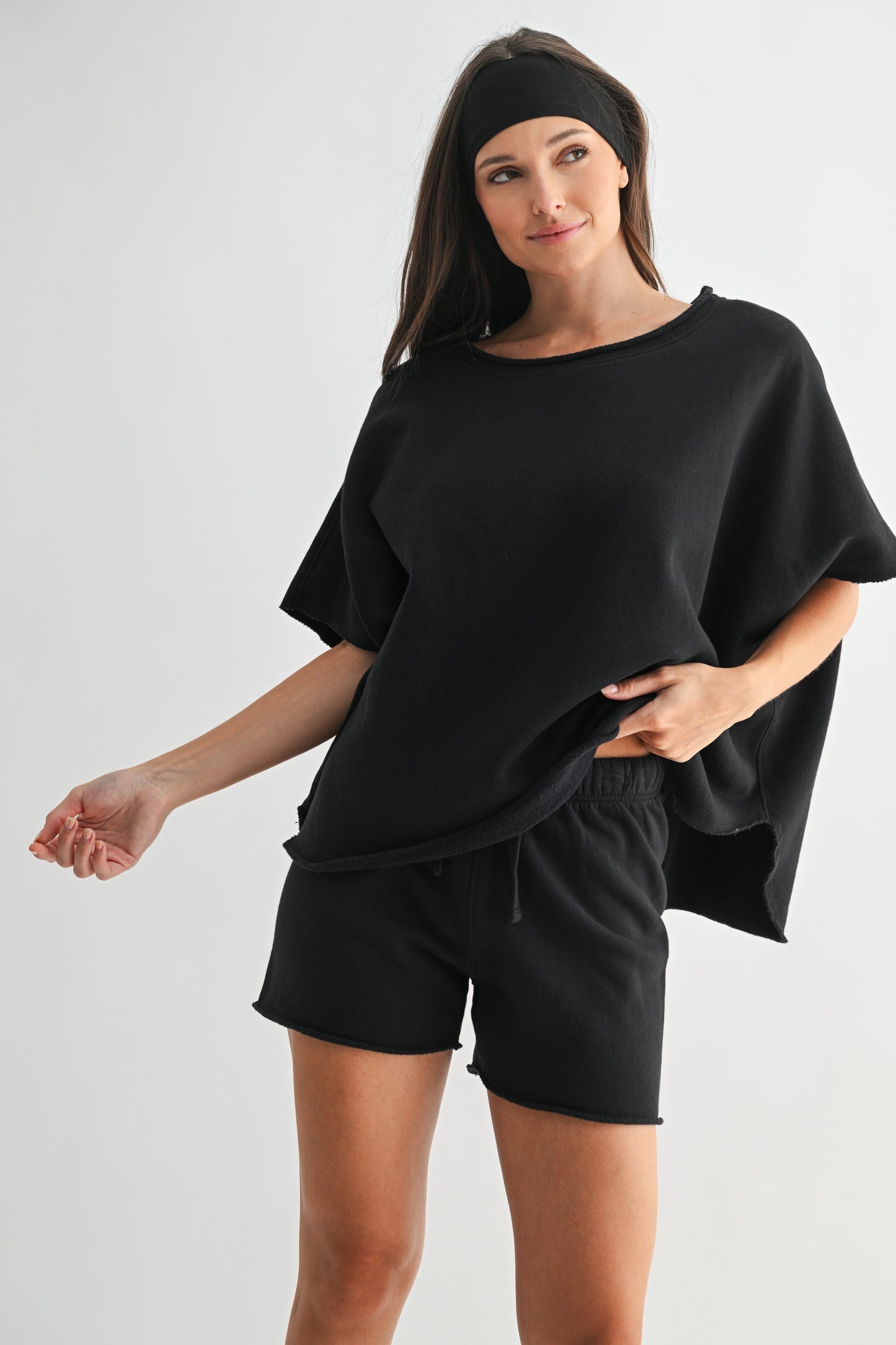 All Day Lounge Luxury Top | Black (COMING SOON)