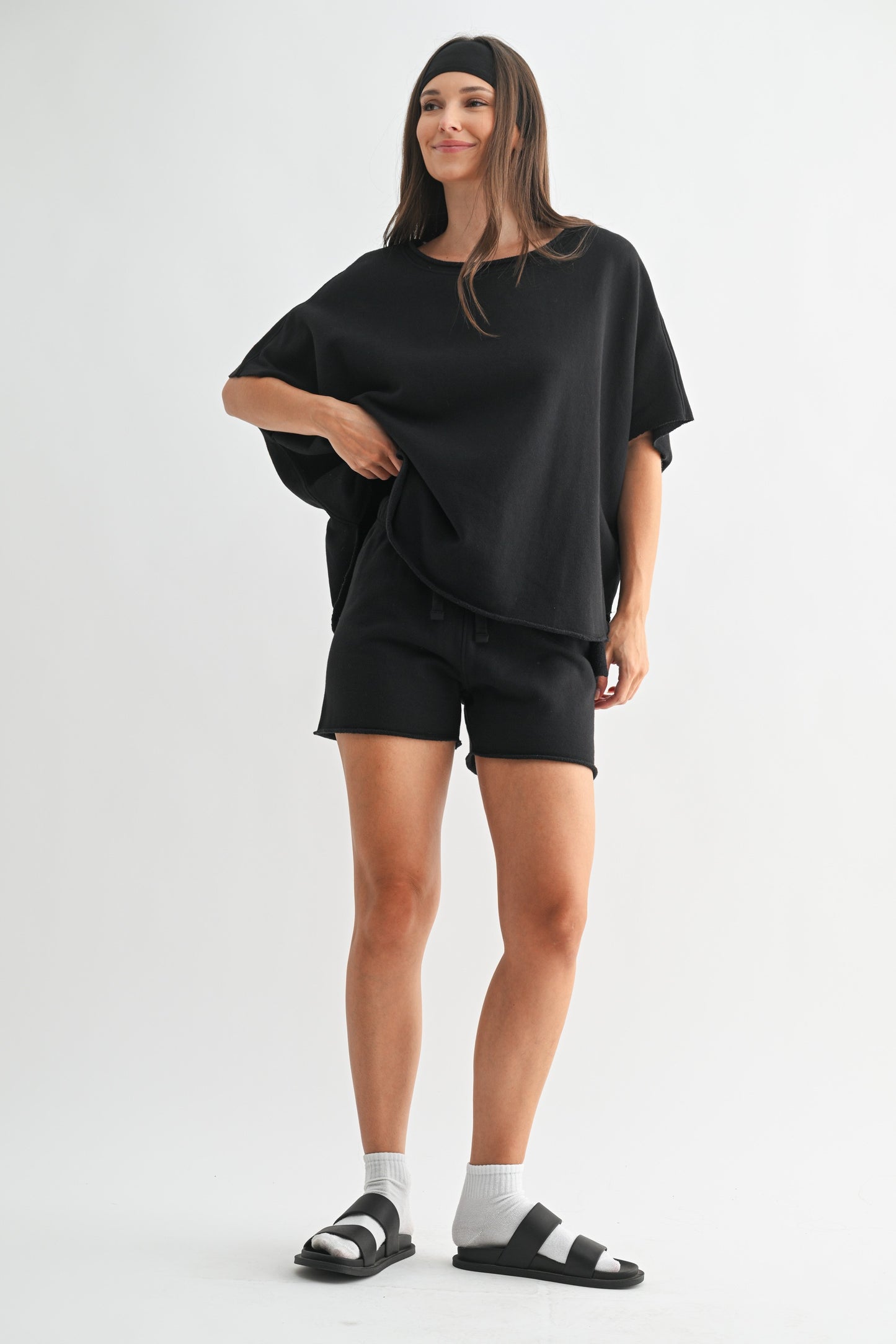 All Day Lounge Luxury Top | Black (COMING SOON)