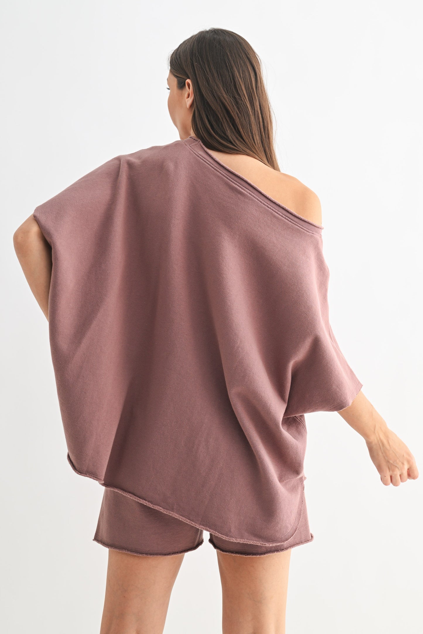 All Day Lounge Luxury Top | Rose Taupe