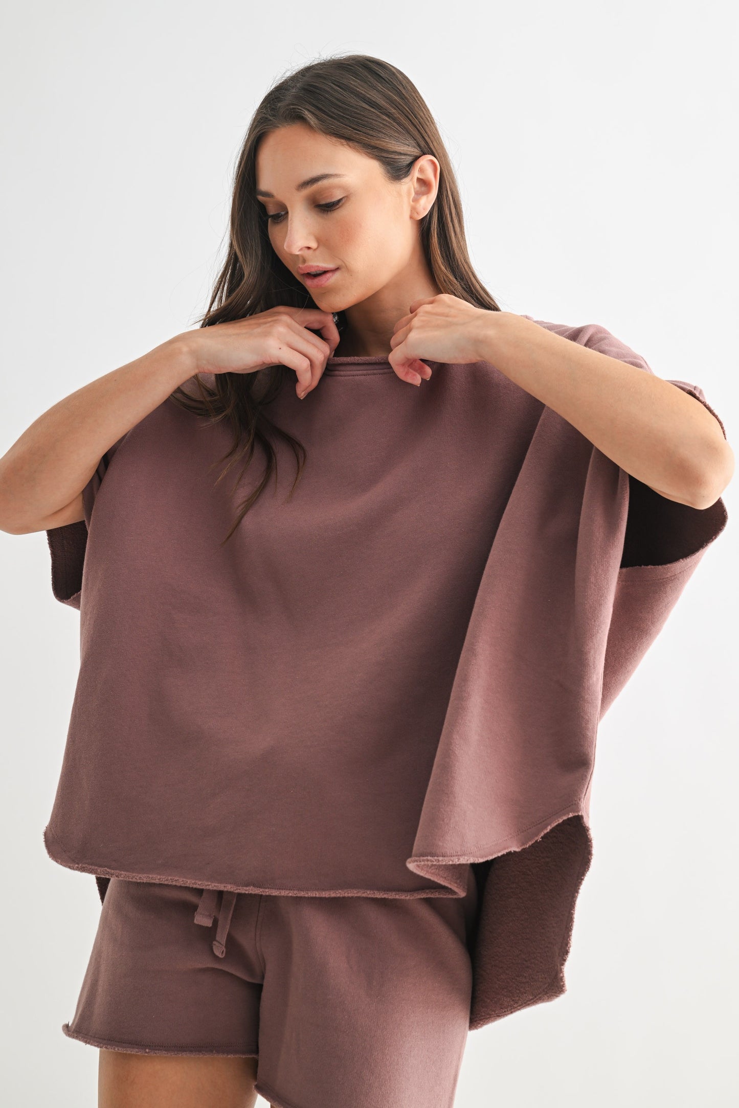 All Day Lounge Luxury Top | Rose Taupe