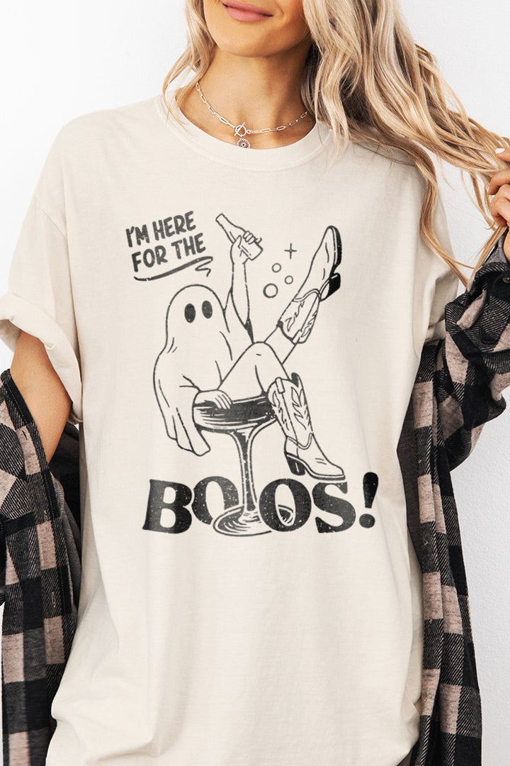 Here for the Boos Cowgirl Tee