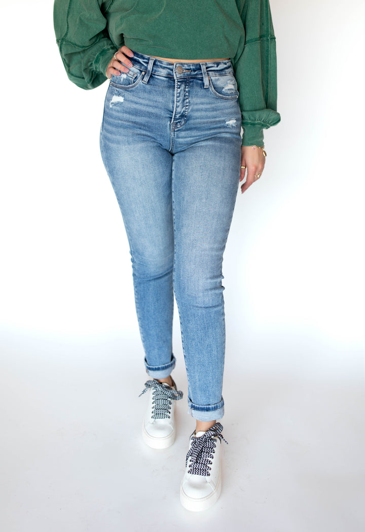 Alina High Rise Slim Skinny Jeans