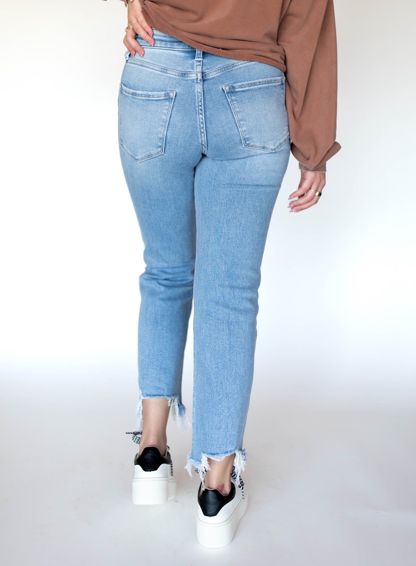 Fray Day Cropped Jeans