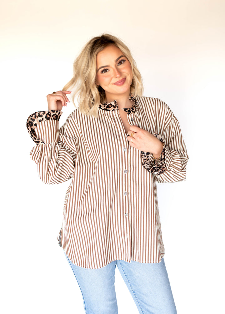 Own Your Bold Side Top