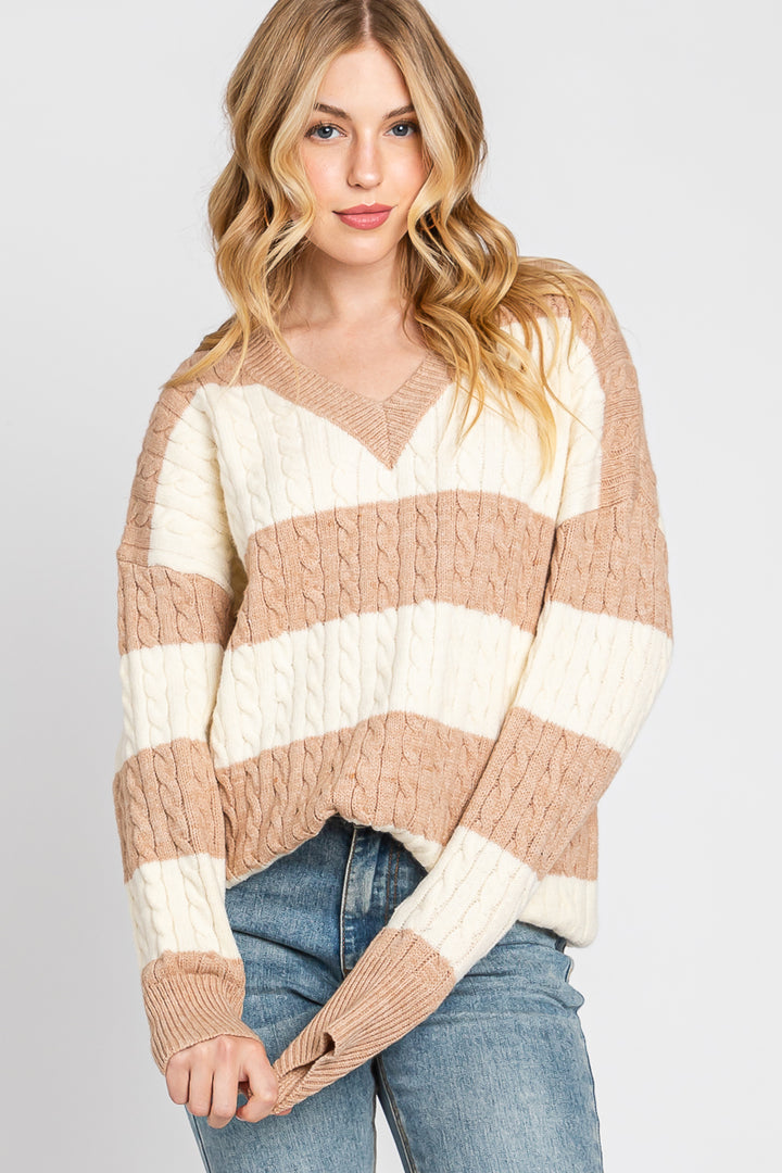 Cable Knit Bliss Sweater