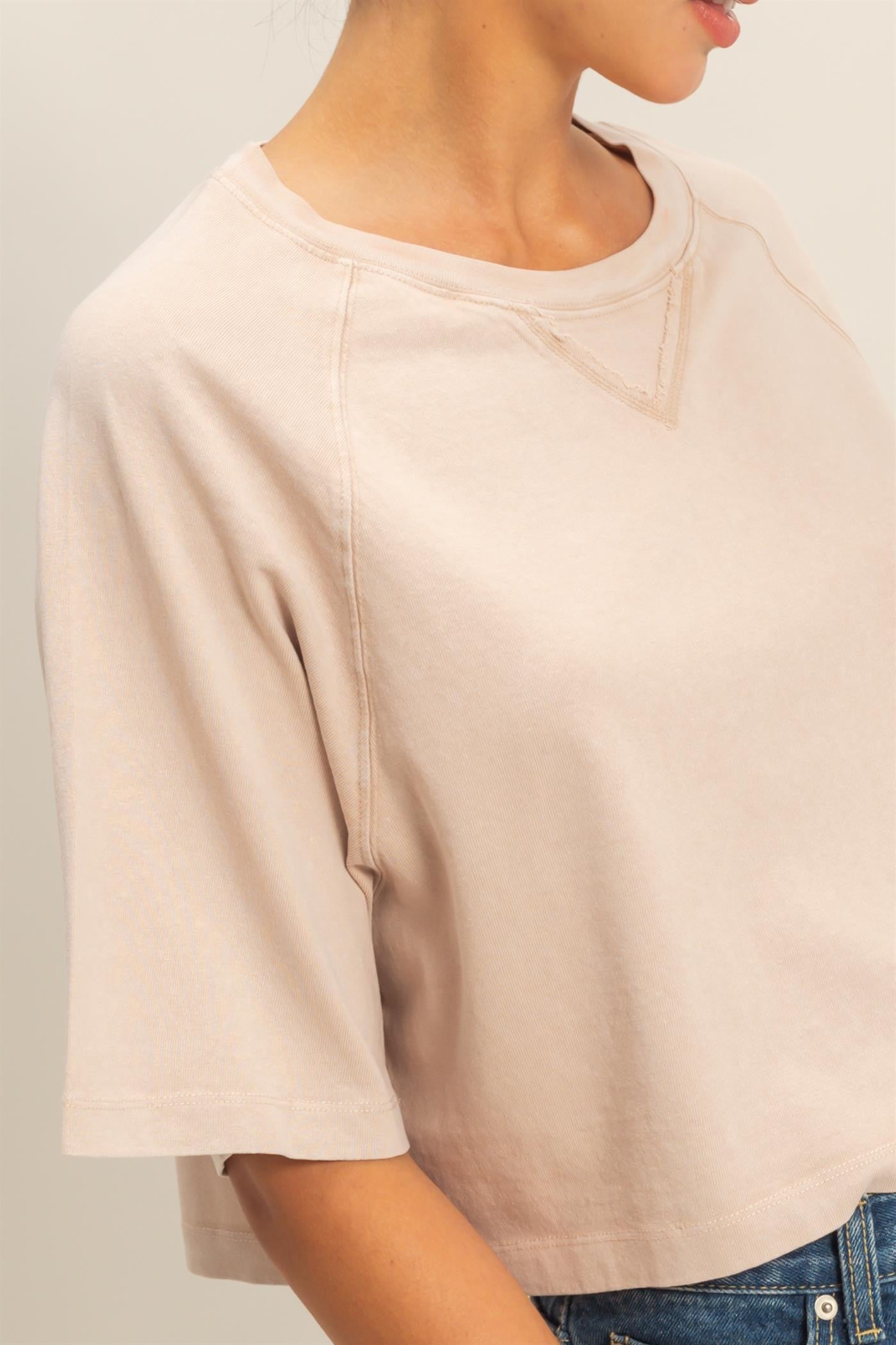 Take It Easy Tee | Dark Taupe