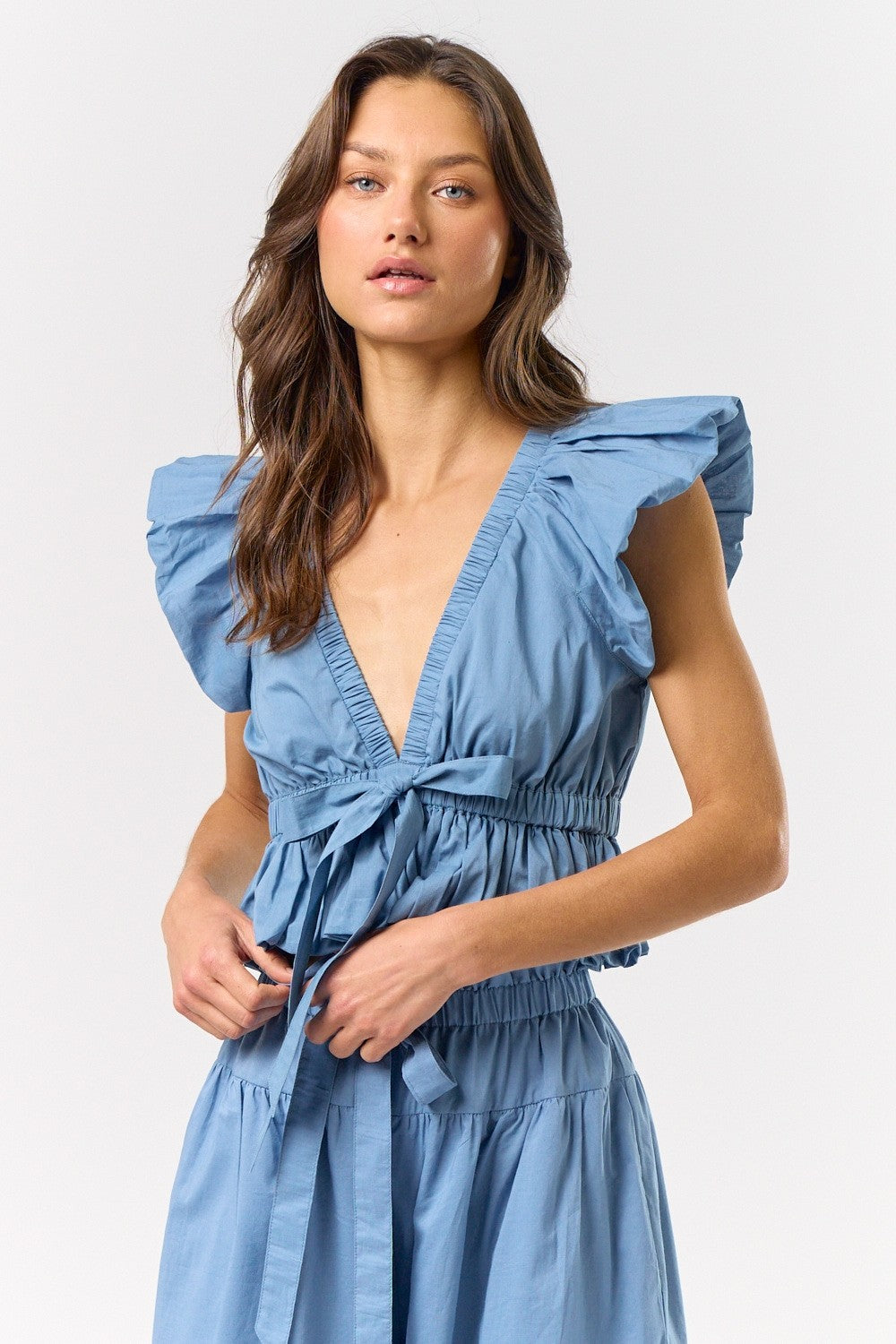 Ruffle Up Your Day Top (FINAL SALE)