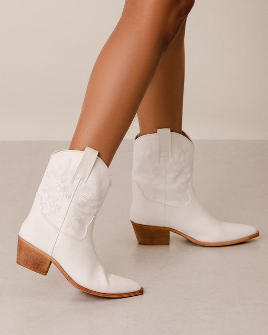 Claire Western Luxe Booties