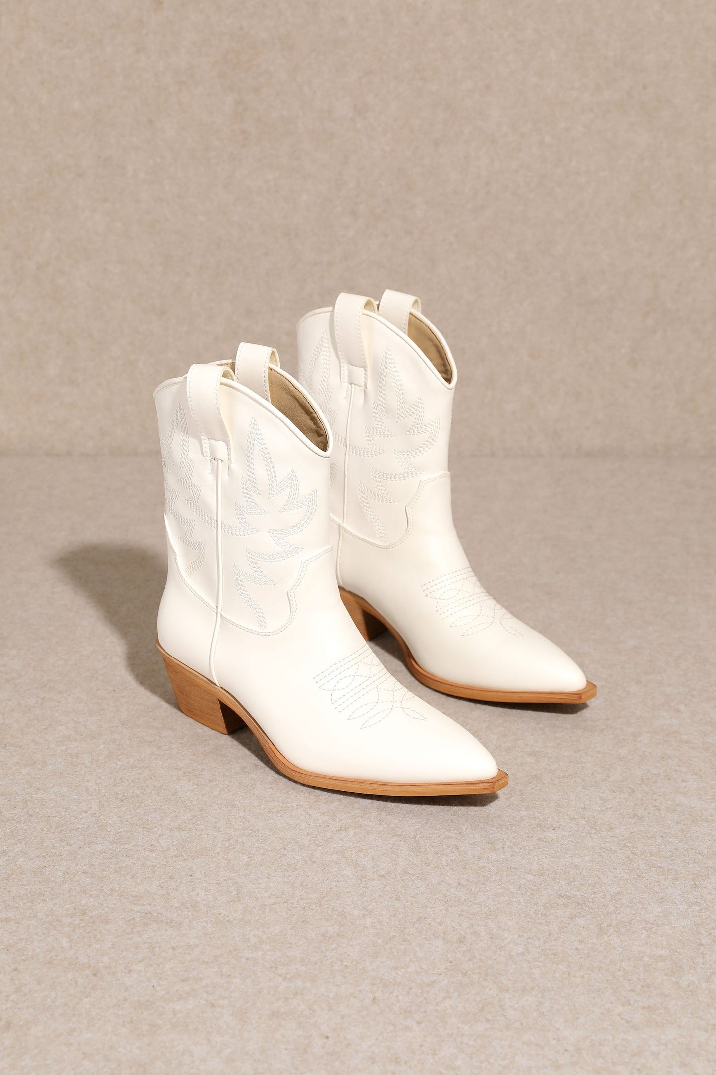 Claire Western Luxe Booties