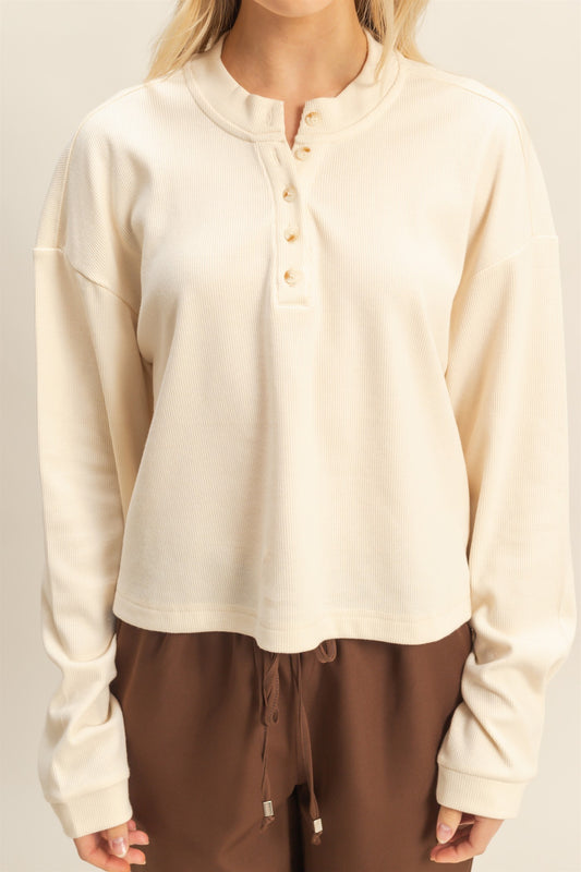 Made For Layers Top | Cream