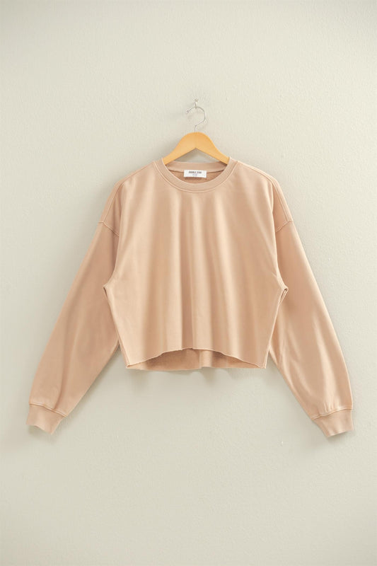 Keep It Classic Top | Dark Taupe
