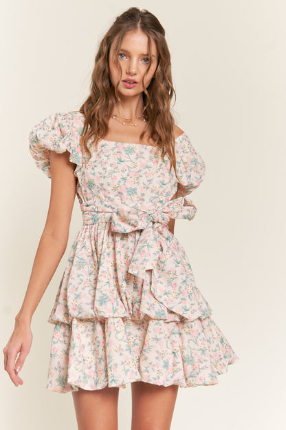 Chelsea Floral Bow Dress (FINAL SALE)