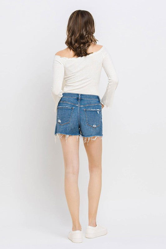 Morgan High Rise Denim Shorts (FINAL SALE)