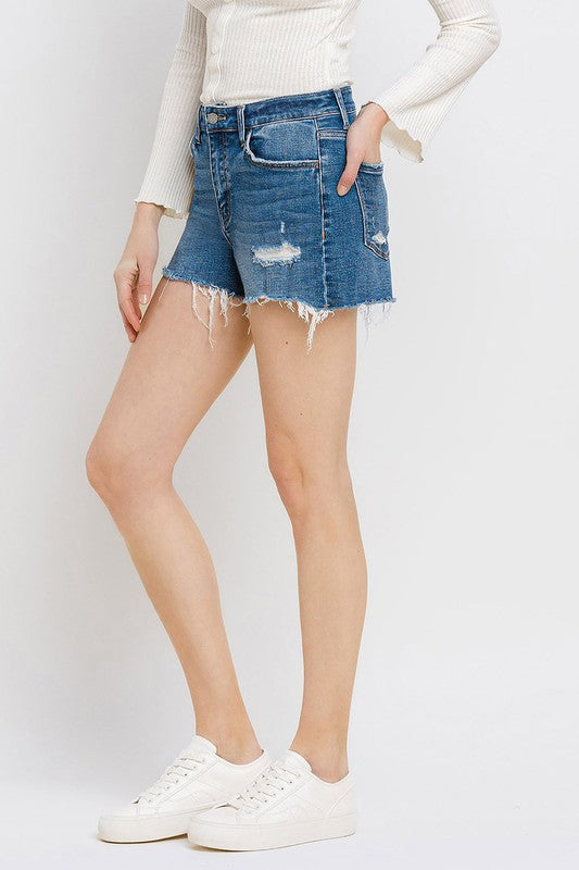 Morgan High Rise Denim Shorts (FINAL SALE)