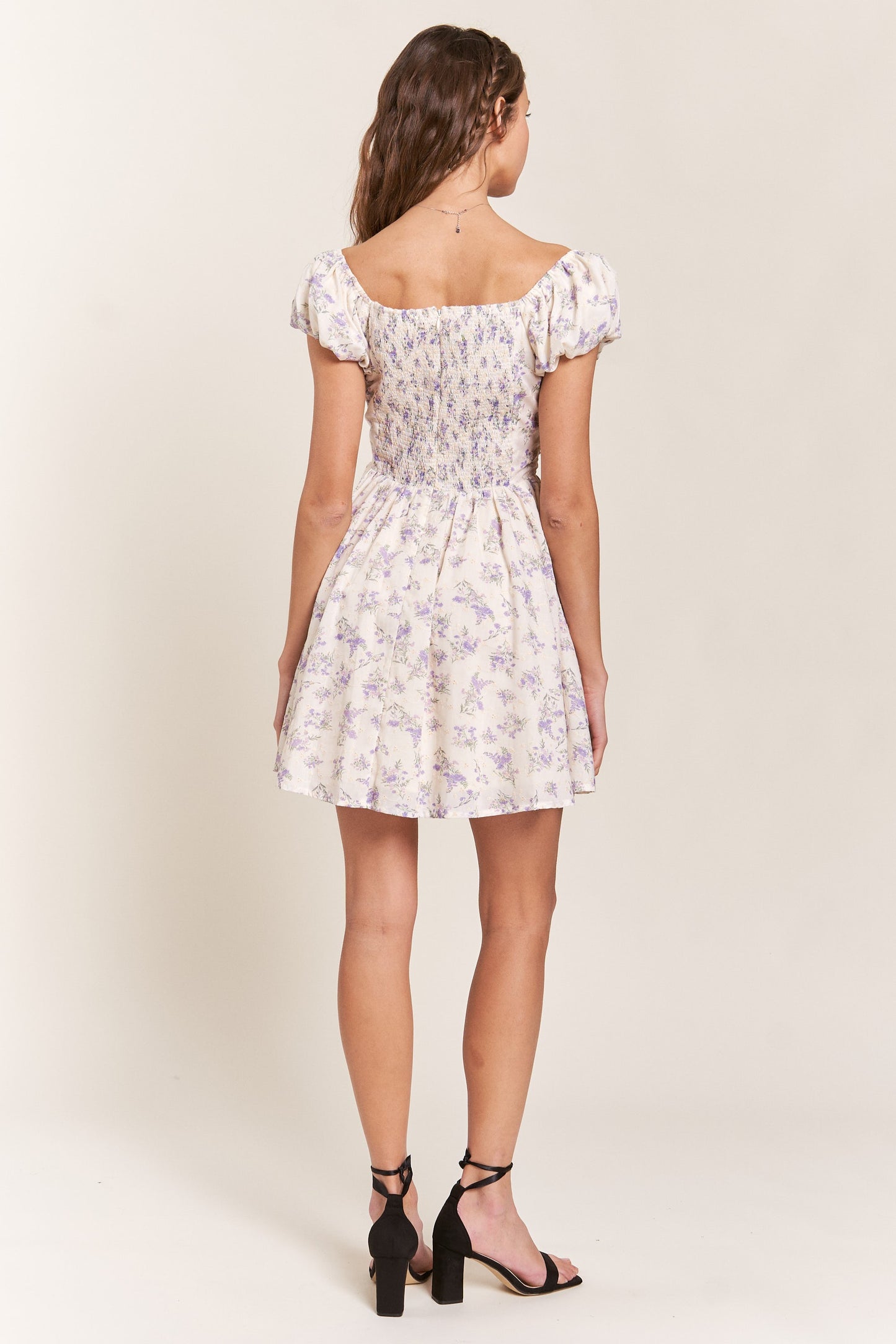 Julie Floral Mini Dress (FINAL SALE)