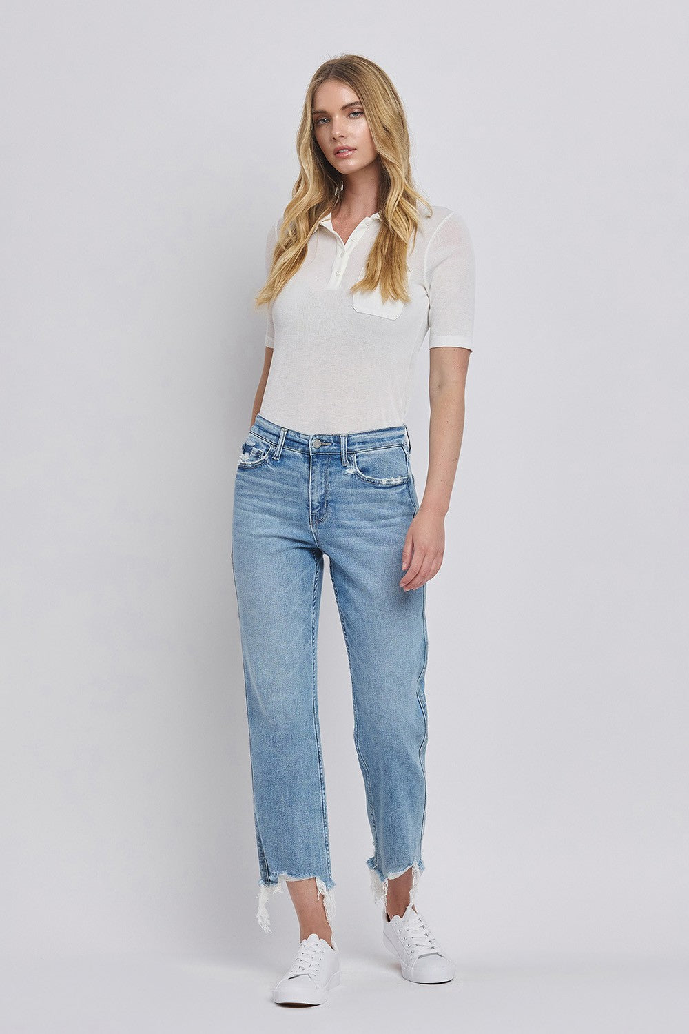 Fray Day Cropped Jeans