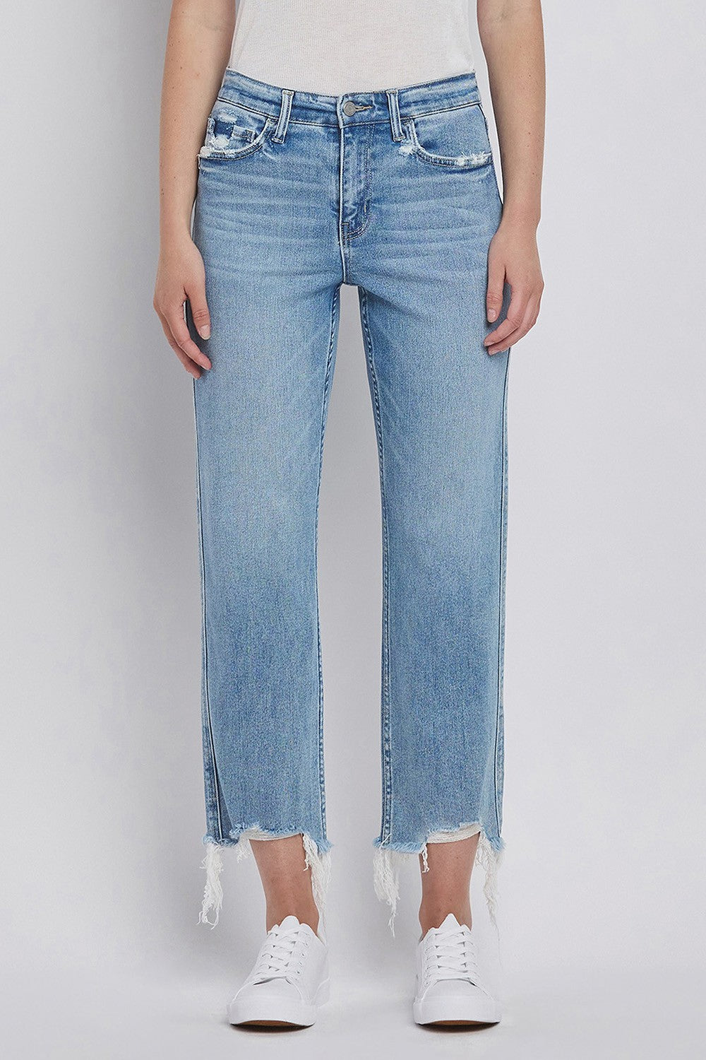 Fray Day Cropped Jeans