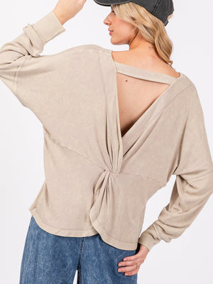 Pretty Merry Moments Top | Vintage Taupe