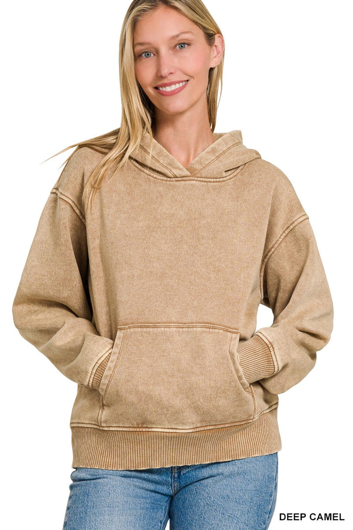 The Drift Hoodie | Deep Camel
