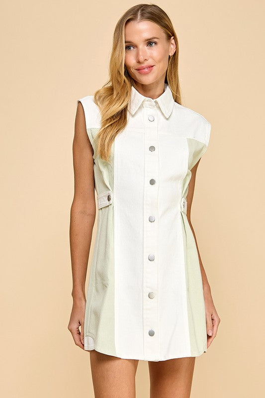 Ava Denim Dress (FINAL SALE)