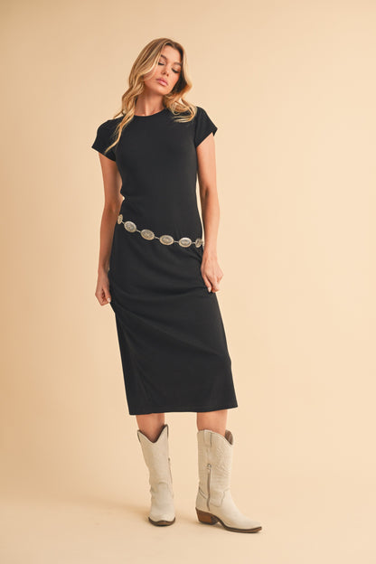 Midnight Muse Midi Dress (COMING SOON)