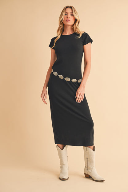 Midnight Muse Midi Dress (COMING SOON)
