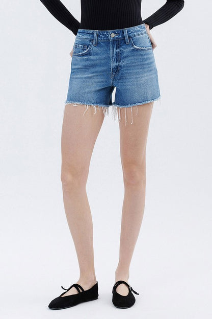 Zuri High Rise Denim Shorts (FINAL SALE)