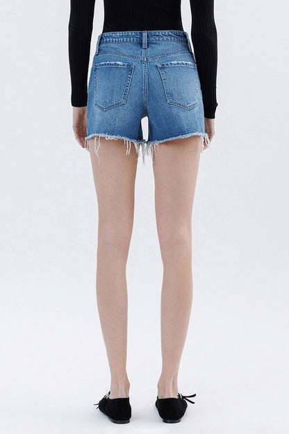 Zuri High Rise Denim Shorts (FINAL SALE)