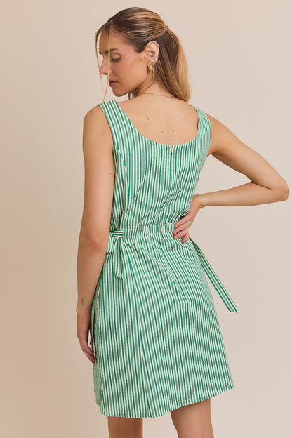 Kylie Side Ties Mini Dress (FINAL SALE)