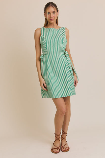 Kylie Side Ties Mini Dress (FINAL SALE)