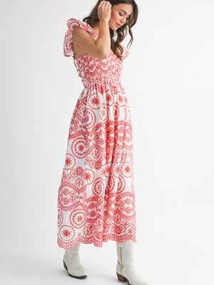 Scarlet Rose Prairie Sundress (COMING SOON)