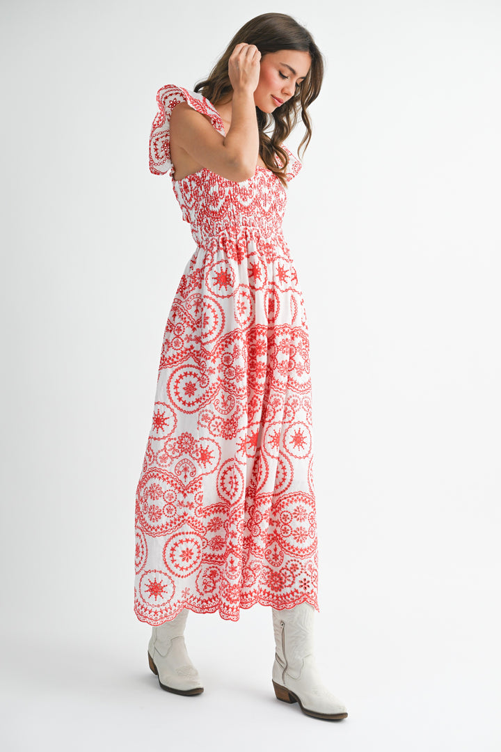 Scarlet Rose Prairie Sundress (COMING SOON)