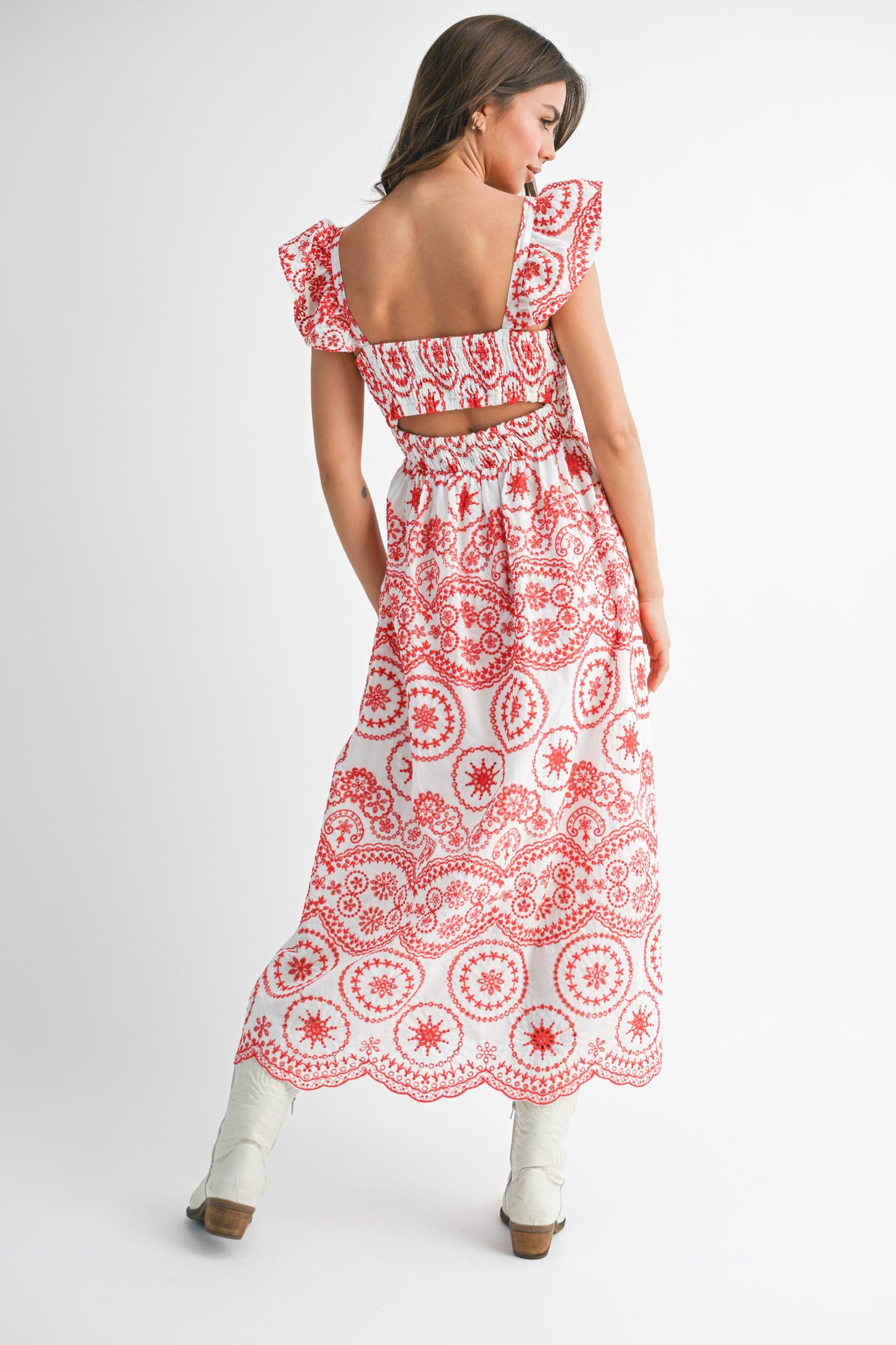 Scarlet Rose Prairie Sundress (COMING SOON)