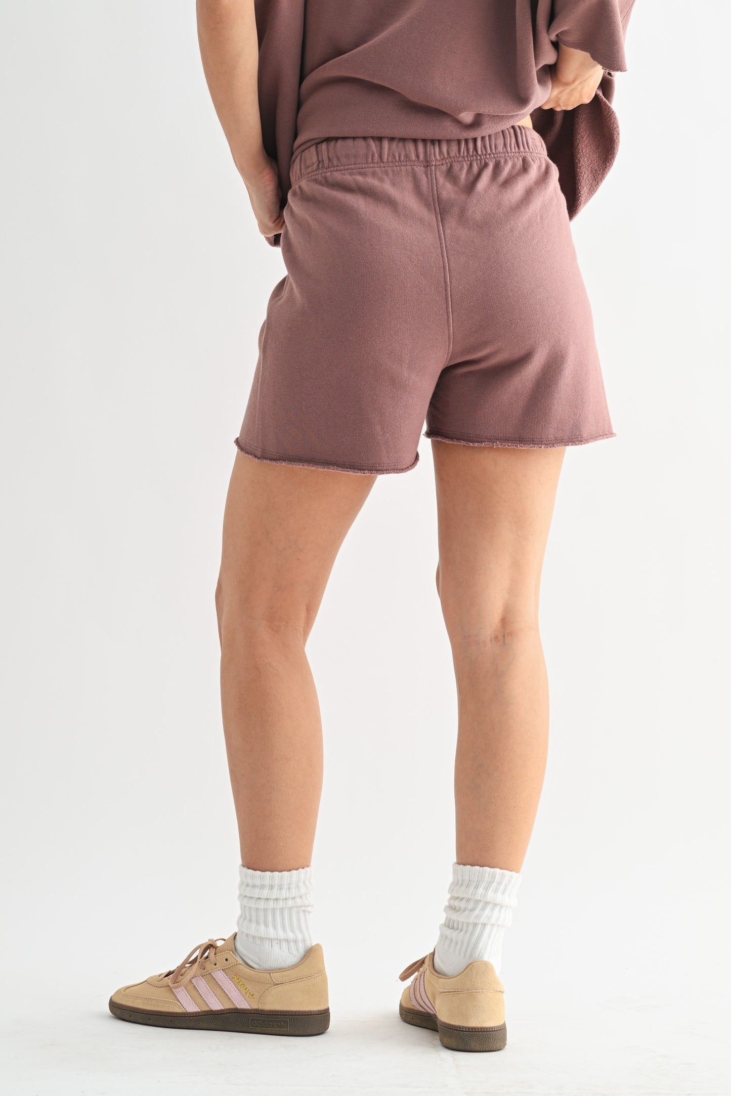 All Day Lounge Luxury Shorts | Rose Taupe