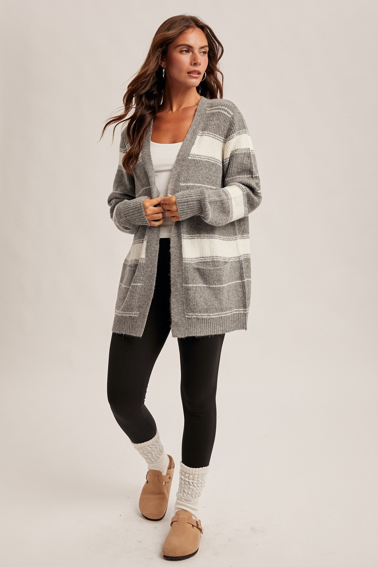Grey Day Sweetie Cardigan