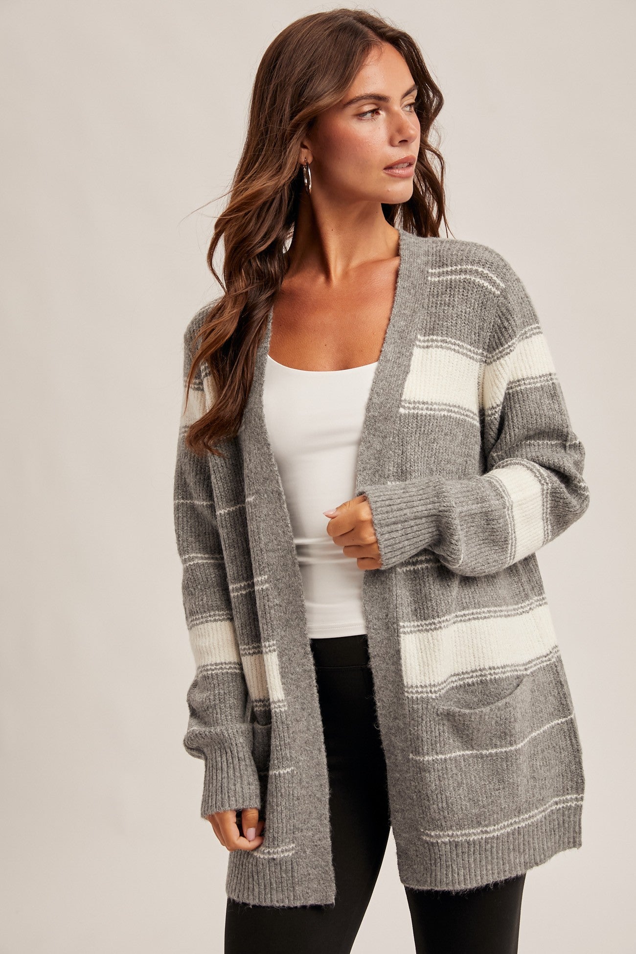 Grey Day Sweetie Cardigan