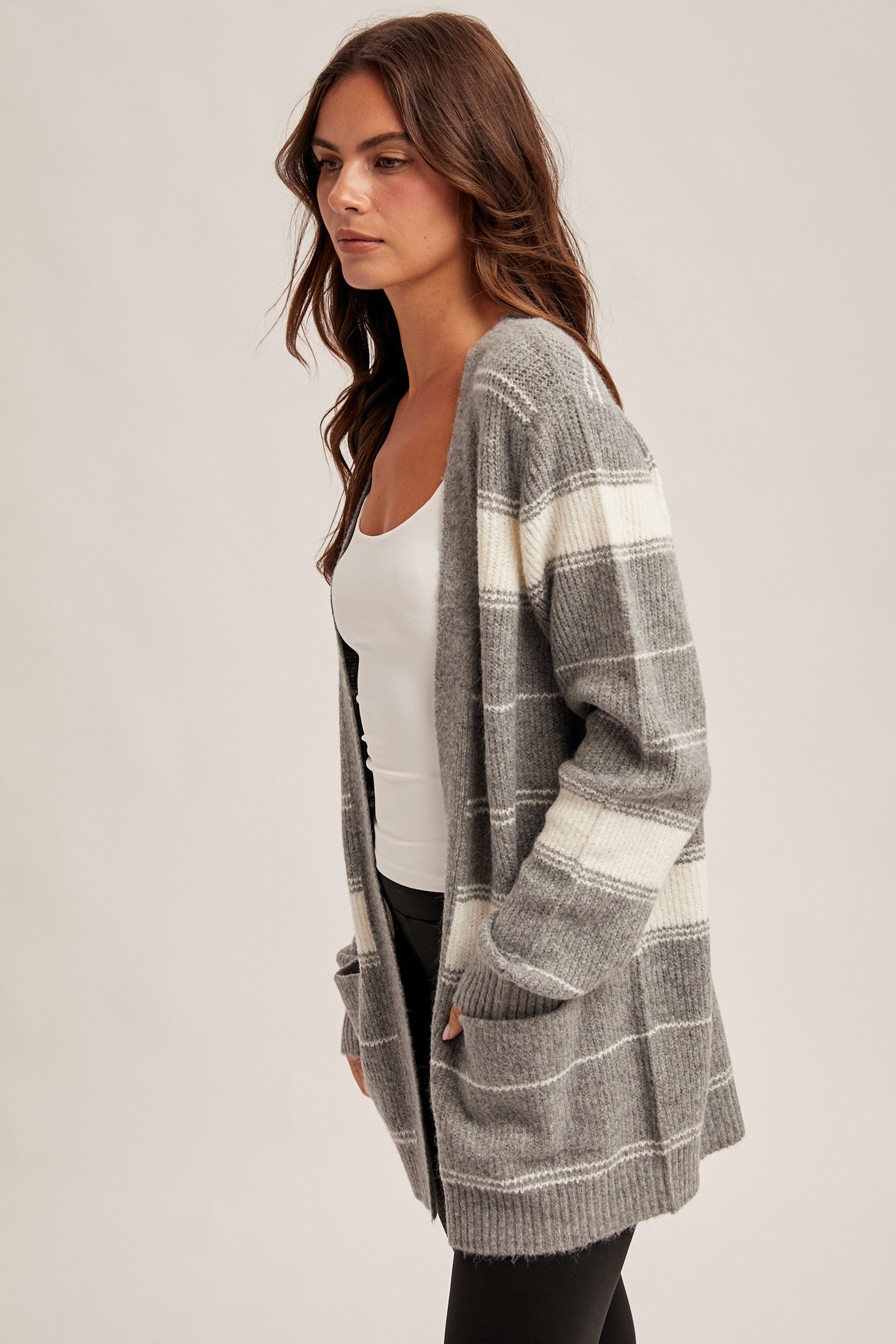 Grey Day Sweetie Cardigan