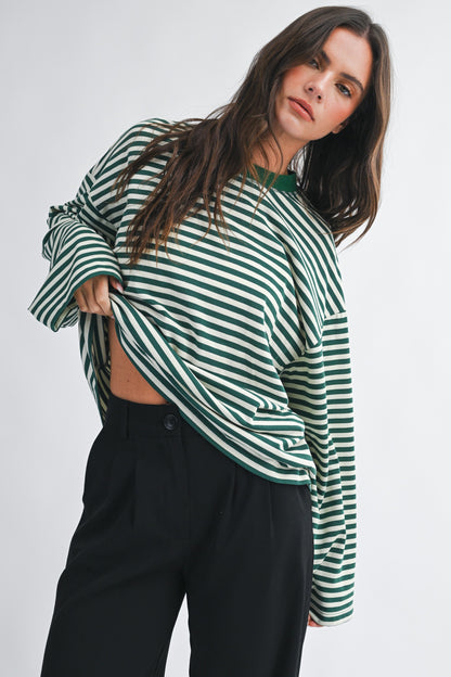 Sweet Escape Striped Top  (COMING SOON)
