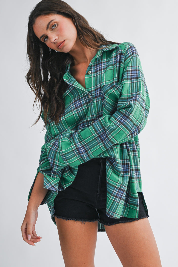 Willow Grove Oversized Flannel (COMING SOON)