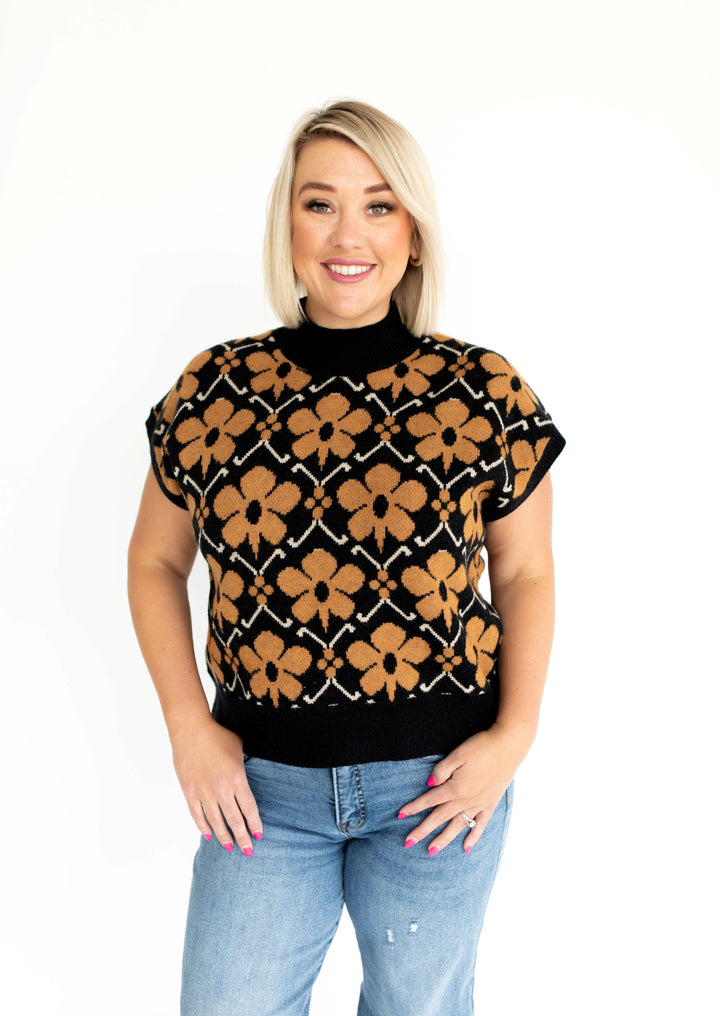 Spiced Noir Sweater Top