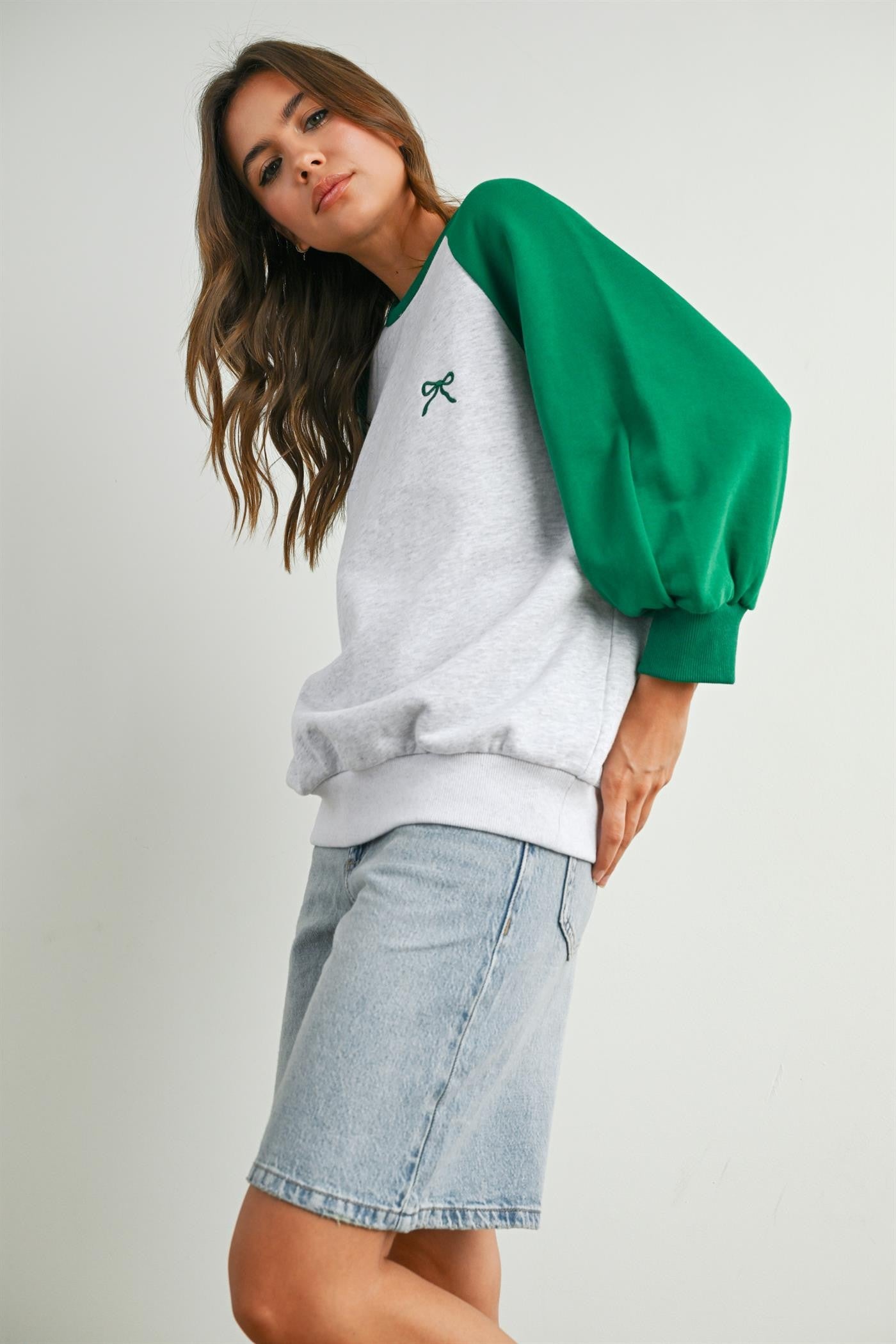 Sweet Varsity Oversized Sweatshirt