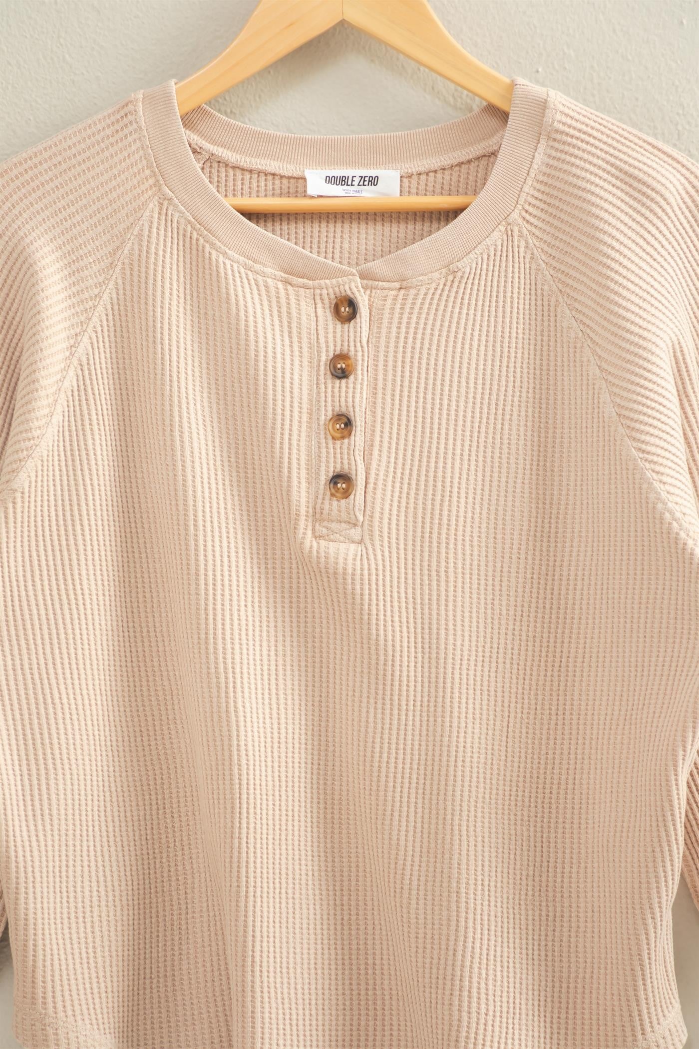 Stay A While Top | Dark Taupe