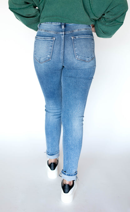 Alina High Rise Slim Skinny Jeans